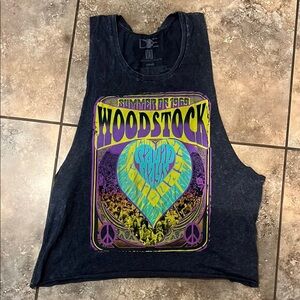 Woodstock Graphic Tank Top